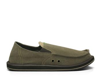 Sanuk Pick Pocket Men's Shoes Brown | Canada 245WNB